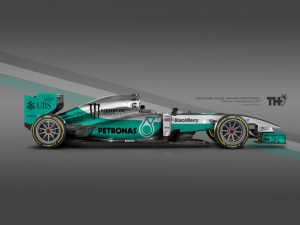 Koncept Mercedes F1 2015