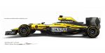 Renault F1 2016 Koncept (gul,svart)