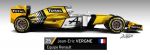 Renault F1 2016 Koncept (gul, vit, svart)