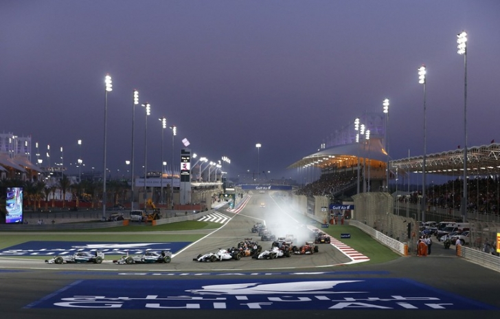 Startordning och intro till Bahrains GP 2015