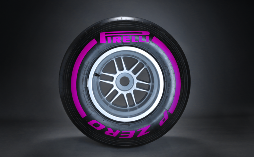 Nya lila färgade ultrasoft däck från Pirelli