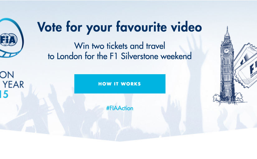 Rösta på #FIAAction 2015 och vinn Silverstone biljetter
