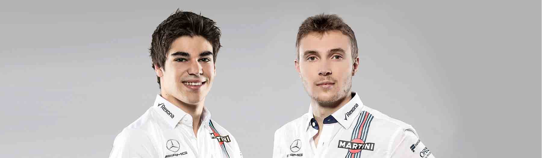 Williams Martini Racing - Lance Stroll & Sergey Sirotkin