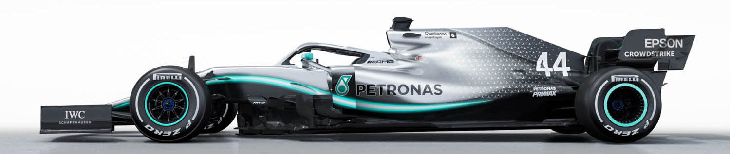 Här är F1-världsmästarnas nya MercedesAMG W10