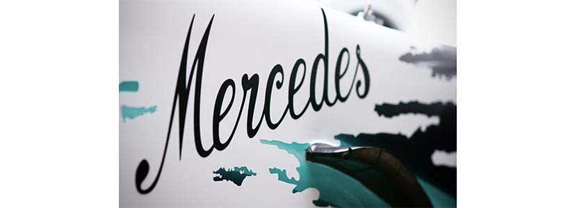 Special livery för Mercedes till Tysklands GP, kanske?